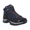 CMP Hiking Shoes Rigel Mid Trekking WP (Trekking, waterproof) dark blue/orange Men